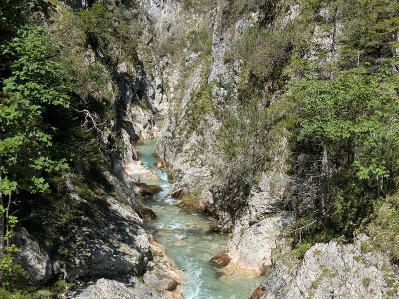 Der Gleirschbach in der Klamm