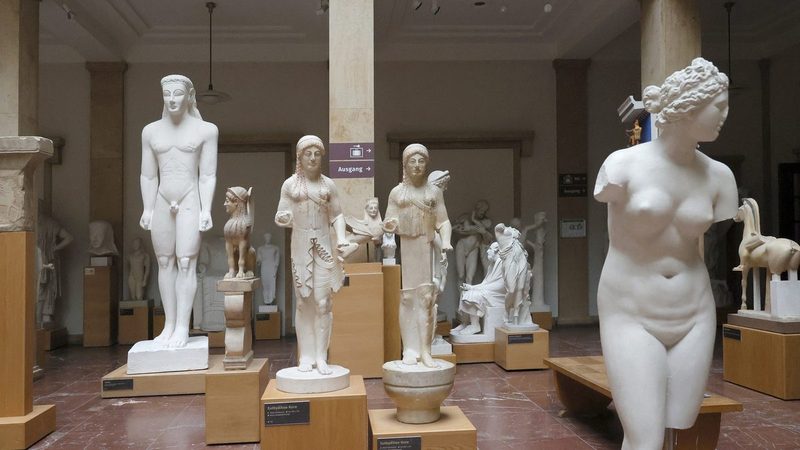 Ausstellungssaal im Museum für Abgüsse Klassischer Bildwerke