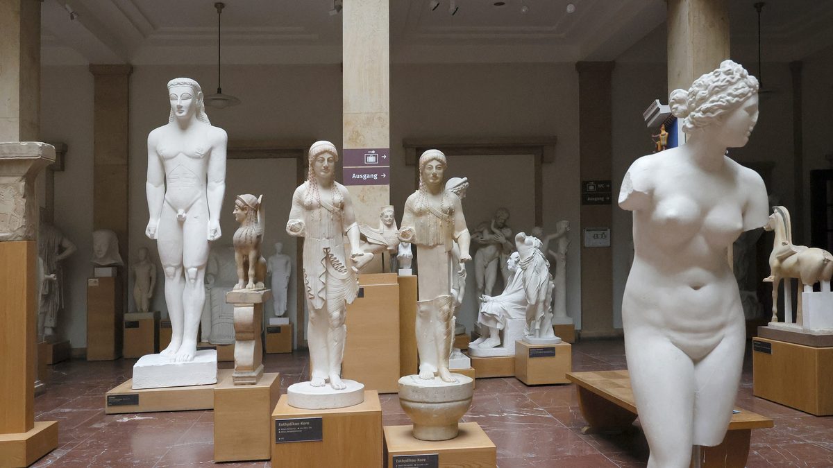 Ausstellungssaal im Museum für Abgüsse Klassischer Bildwerke