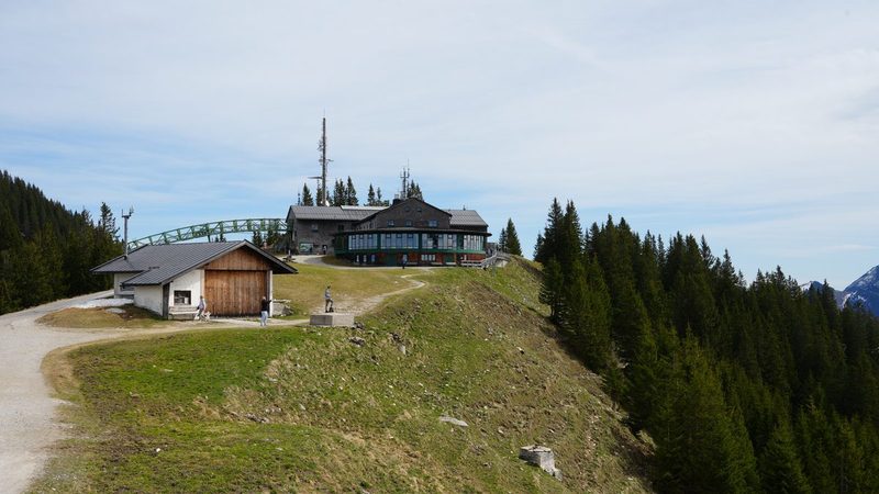 Die Bergstation der Wallbergbahn