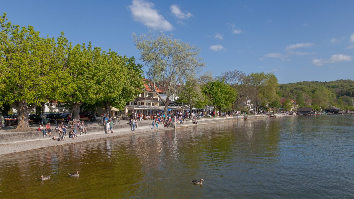 Der Ammersee bei Herrsching