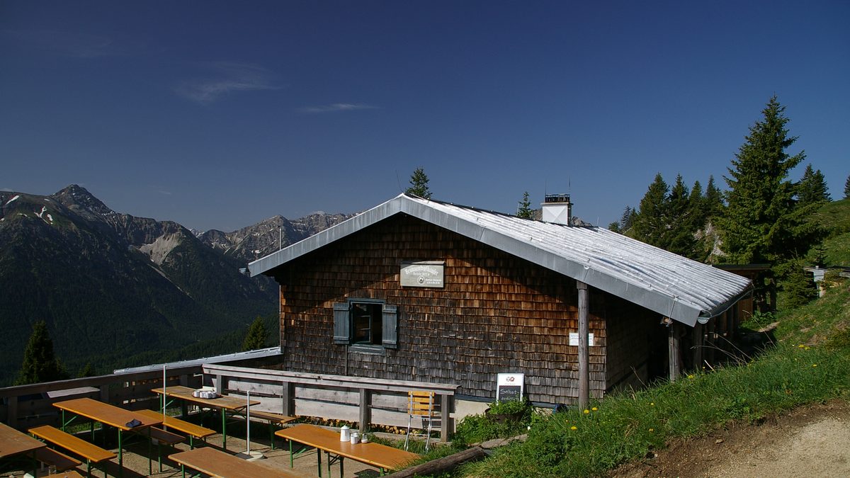 Die Brunnenkopfhäuser in den Ammergauer Alpen