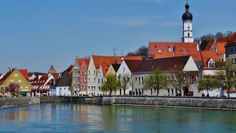 Die Altstadt von Landsberg am Lech