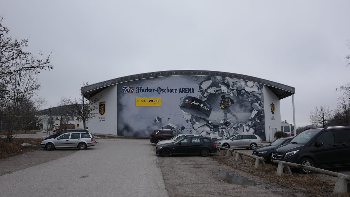 Das Eisstadion in Bad Tölz