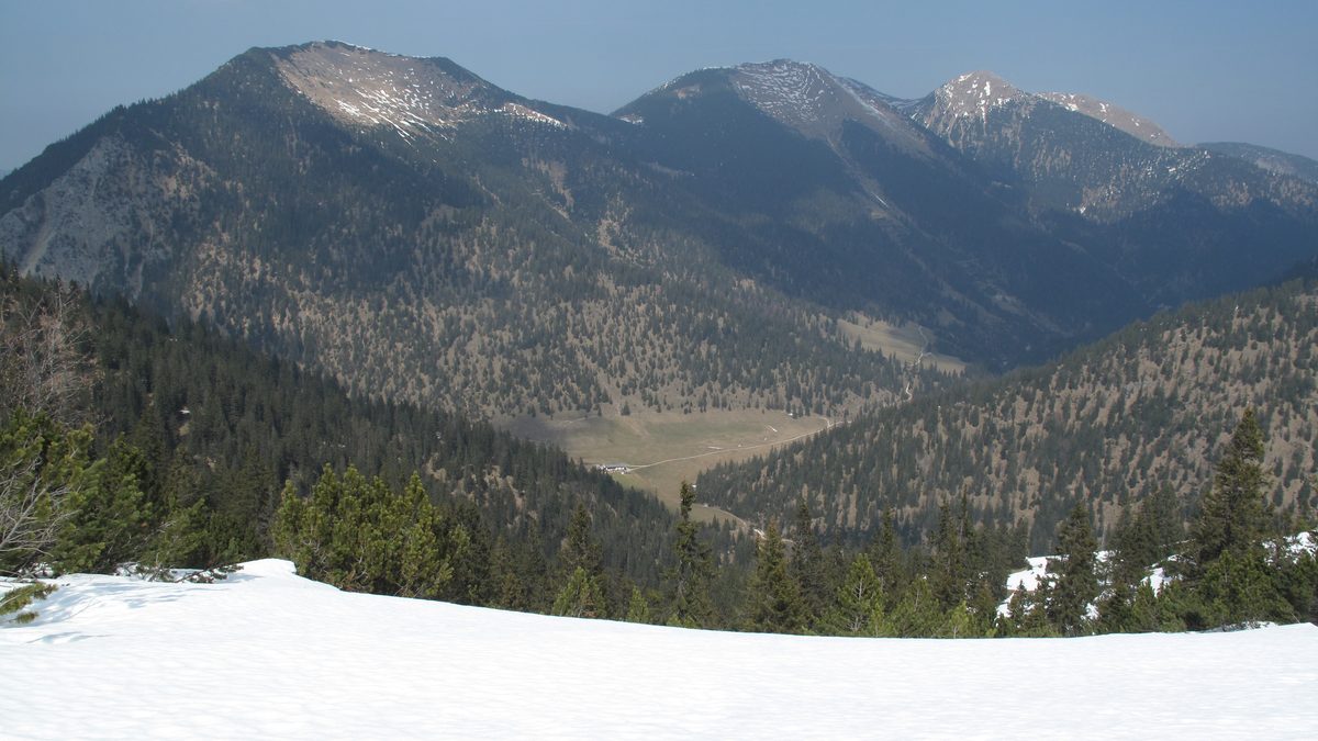 Hoher Fricken, Bischof und Krottenkopf im Estergebirge