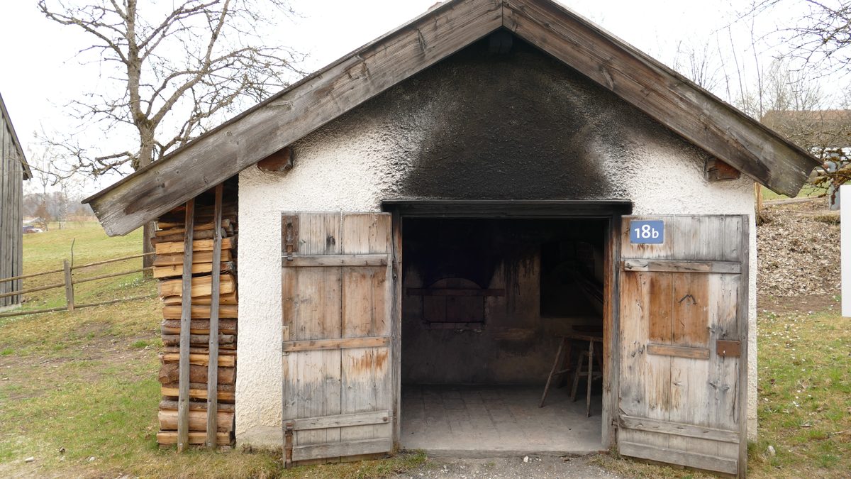 Historisches Backhaus im Freilichtmuseum Glentleiten