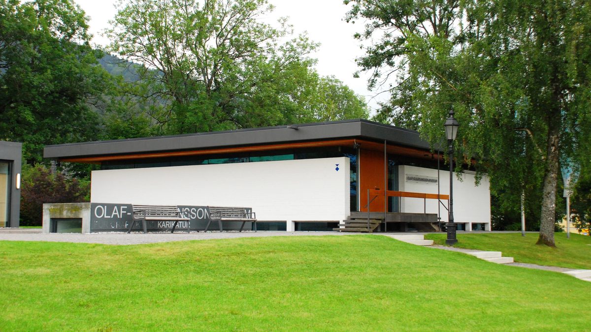 Das Olaf Gulbransson Museum im Kurgarten von Tegernsee