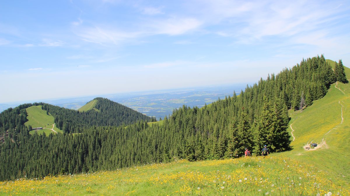 Die drei Hörnle-Gipfel in den Ammergauer Alpen