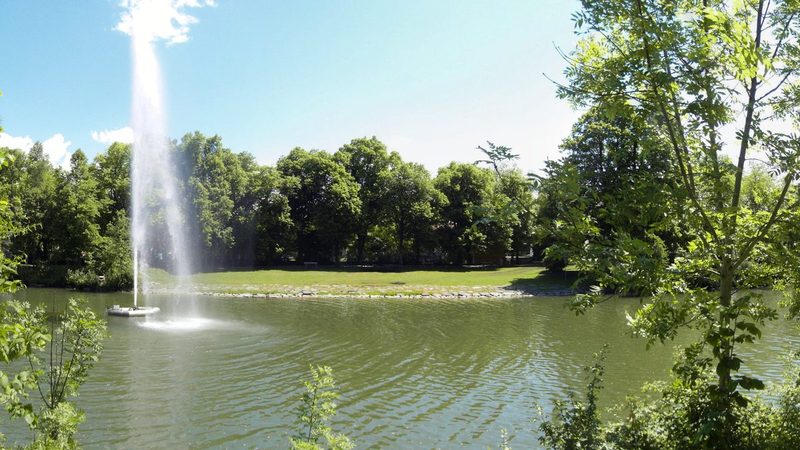 Am Loisachufer in Wolfratshausen