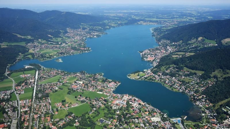 Der Tegernsee von Südosten