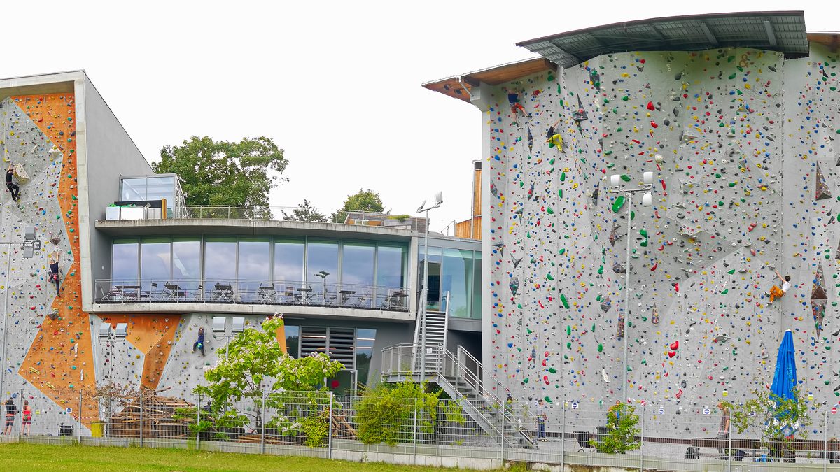 Kletterwände im DAV-Zentrum Thalkirchen