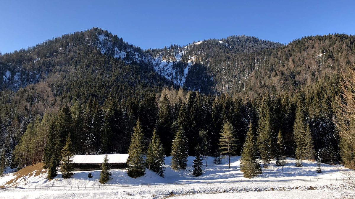 Almlandschaft an der Reiseralm in der Jachenau