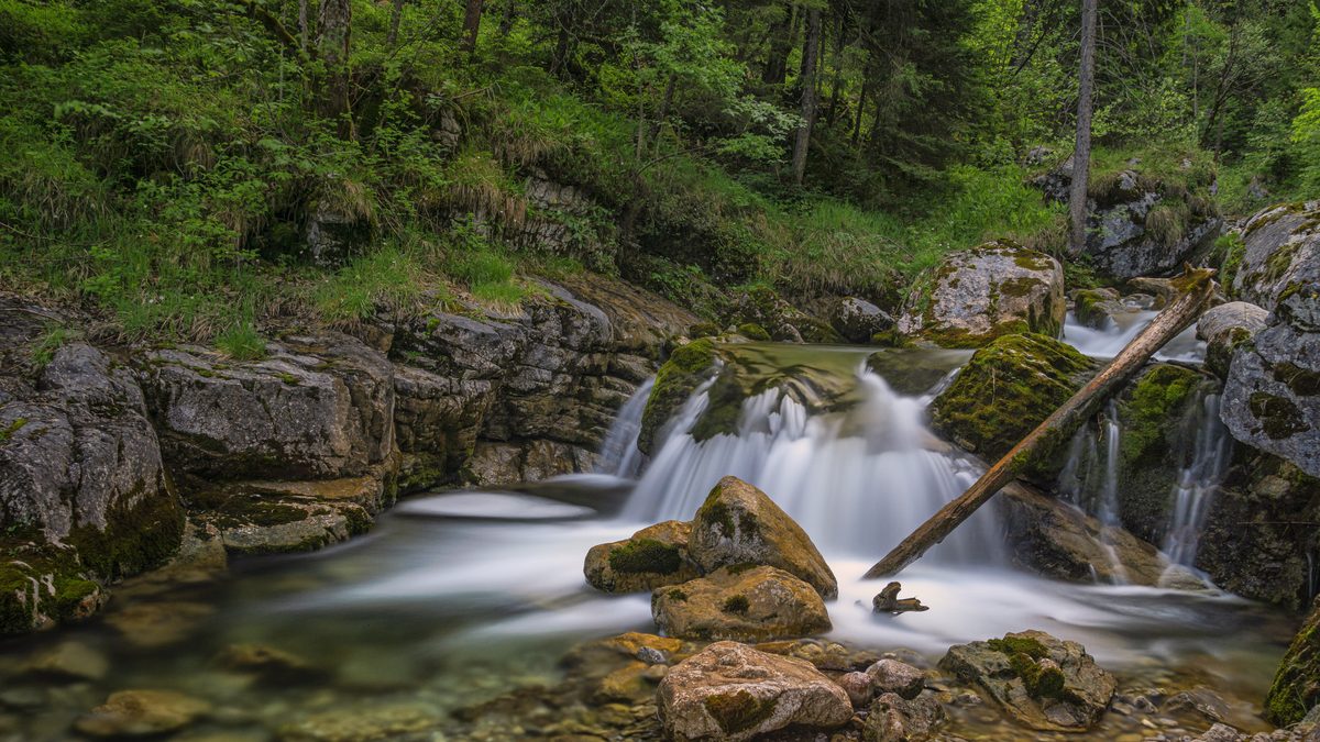 Die Kuhfluchtwasserfälle bei Farchant