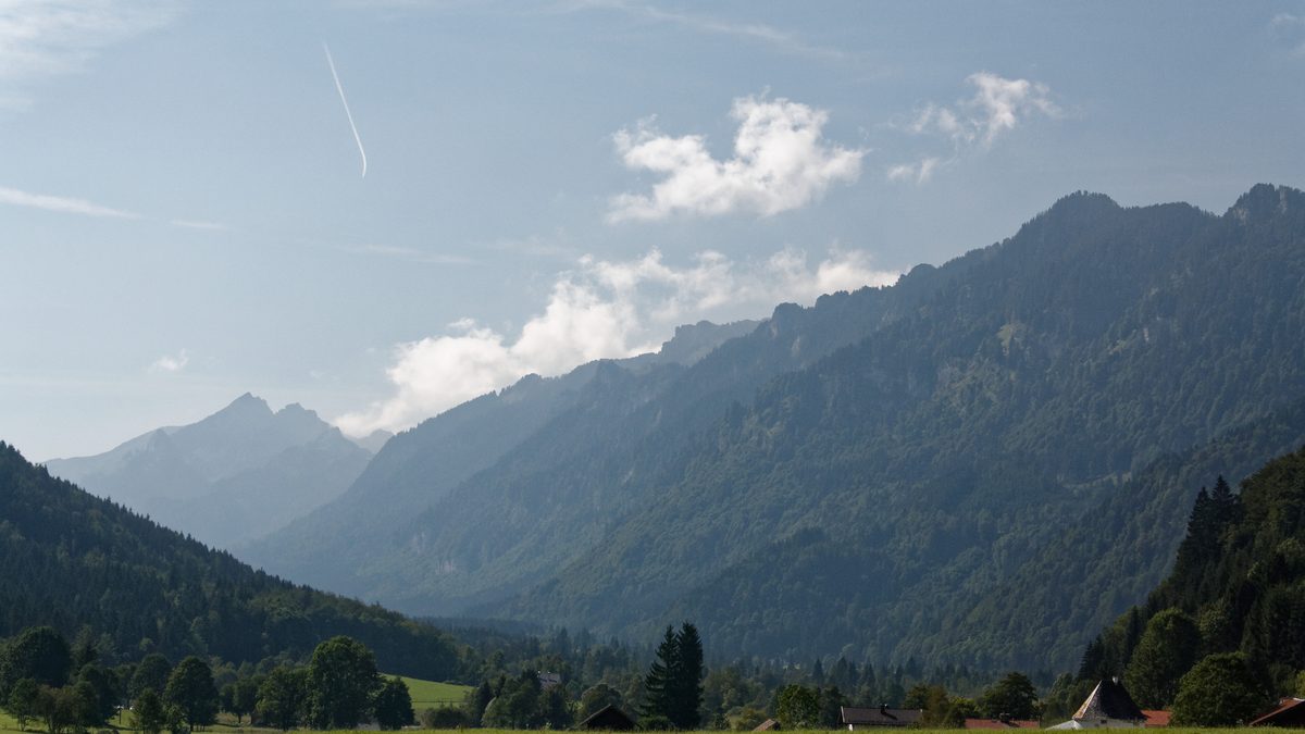Das Graswangtal bei Linderhof