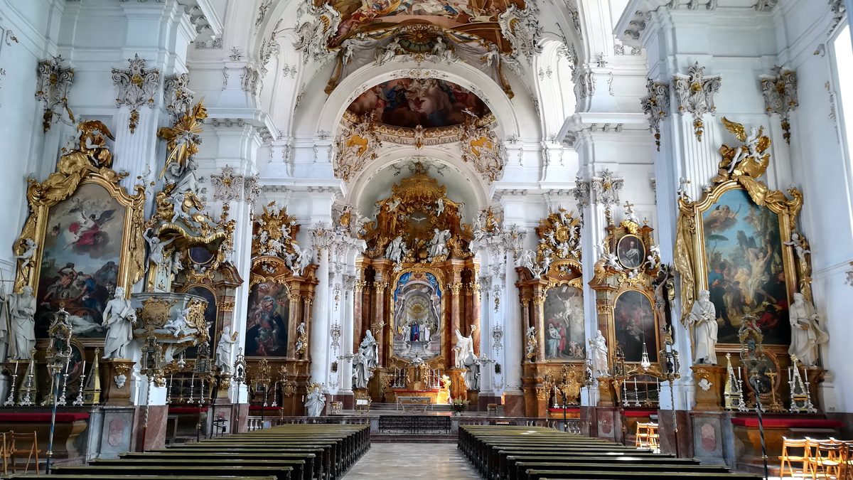 Das Marienmünster in Dießen am Ammersee