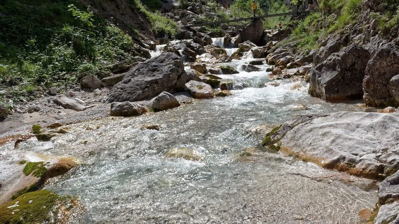 Der Steig durch die Höllentalklamm