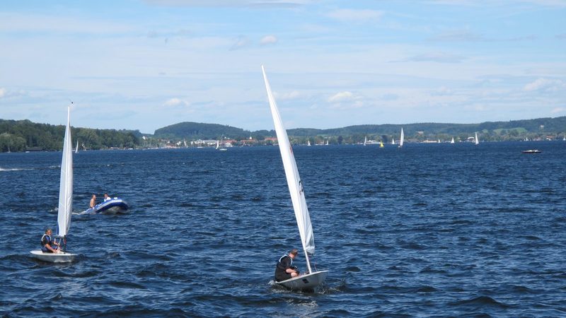 Segler auf dem Starnberger See