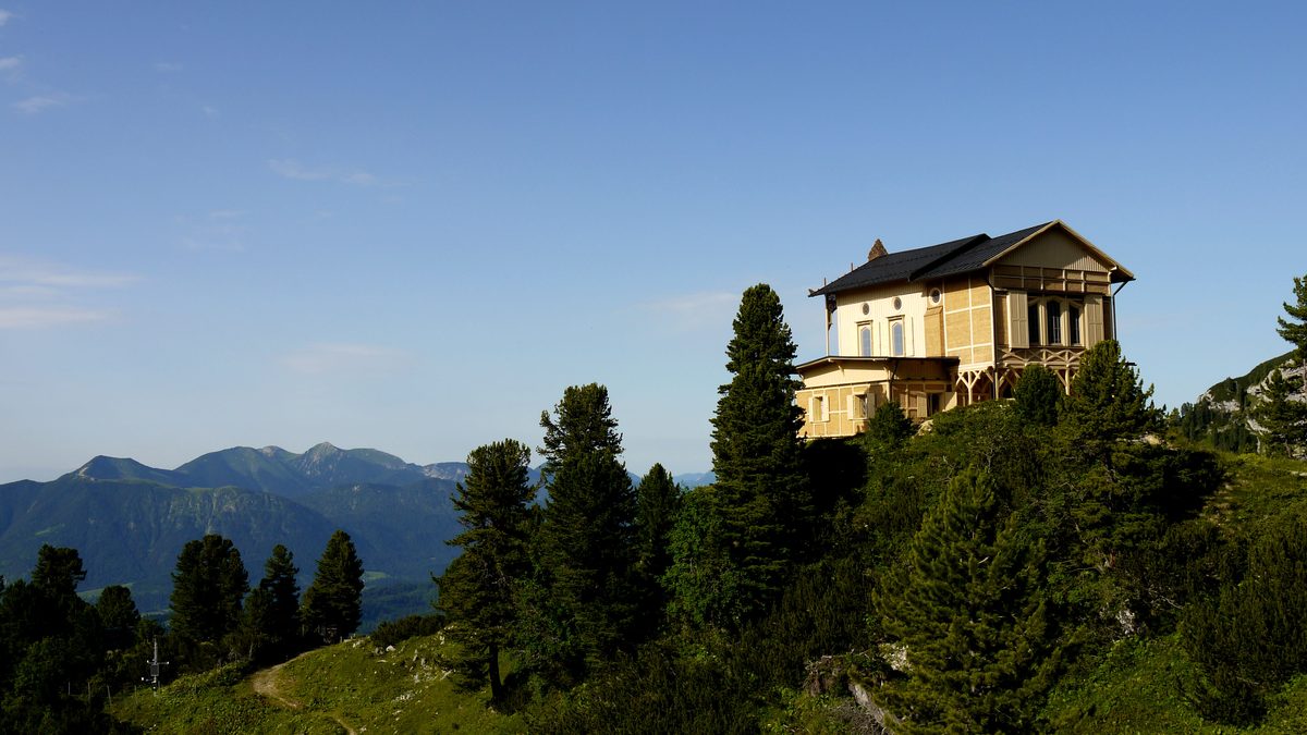 Das Königshaus am Schachen im Wettersteingebirge