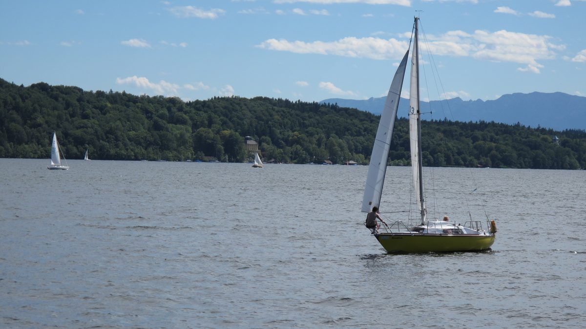 Segeln auf dem Starnberger See
