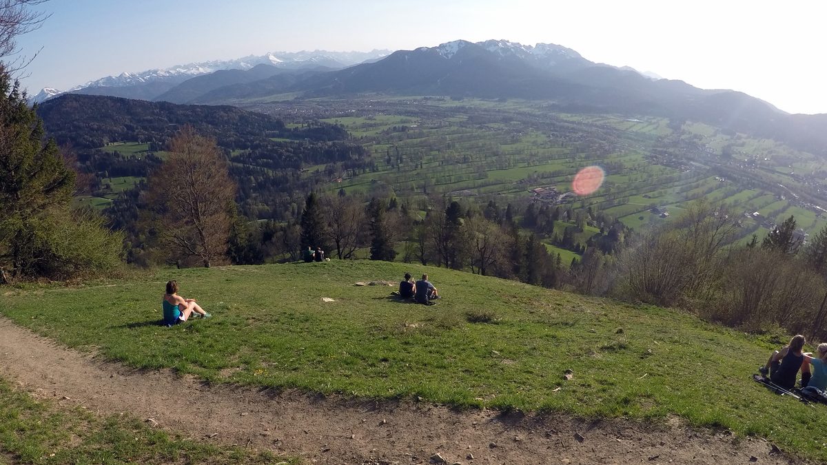 Die Sonntraten bei Gaißach im Isarwinkel