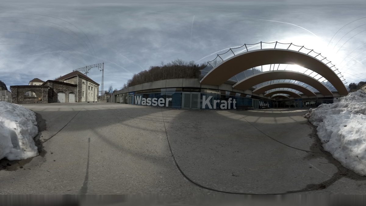 Das Walchenseekraftwerk bei Kochel am See