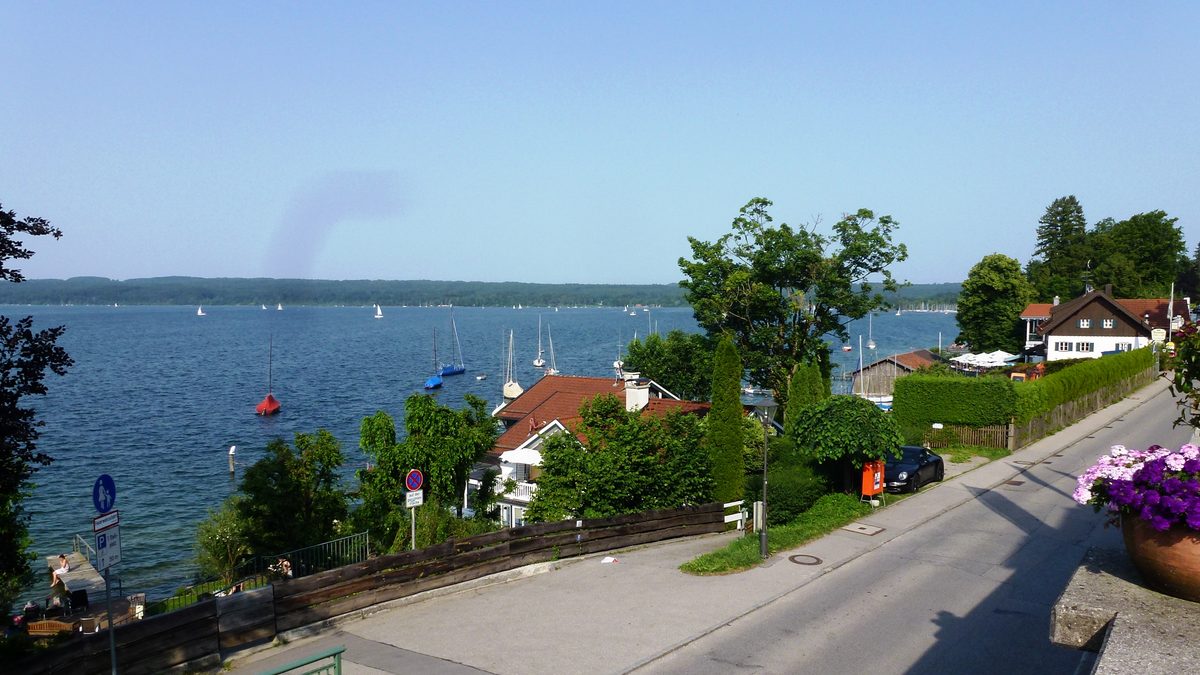 Das Südufer bei Seeshaupt — flach, ruhig, guter Startpunkt