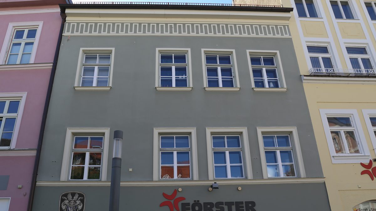 Bürgerhäuser am Weilheimer Marienplatz