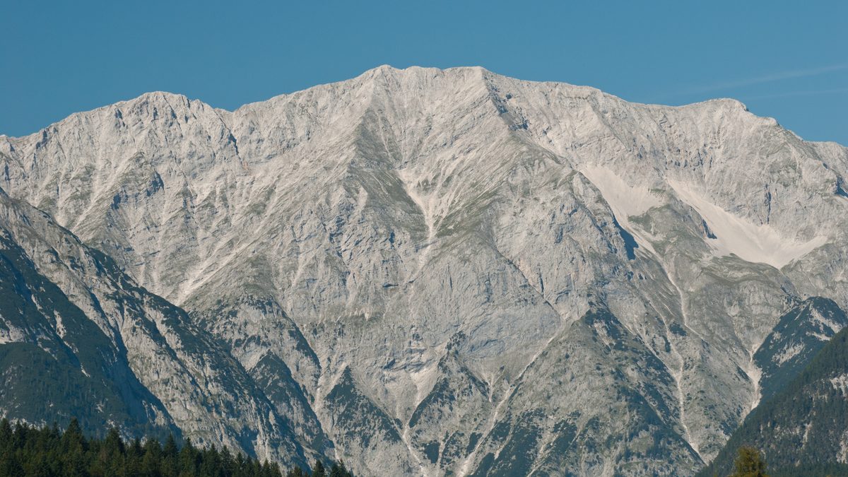 Wettersteinkopf, Wettersteinwand und Rotplattenspitze