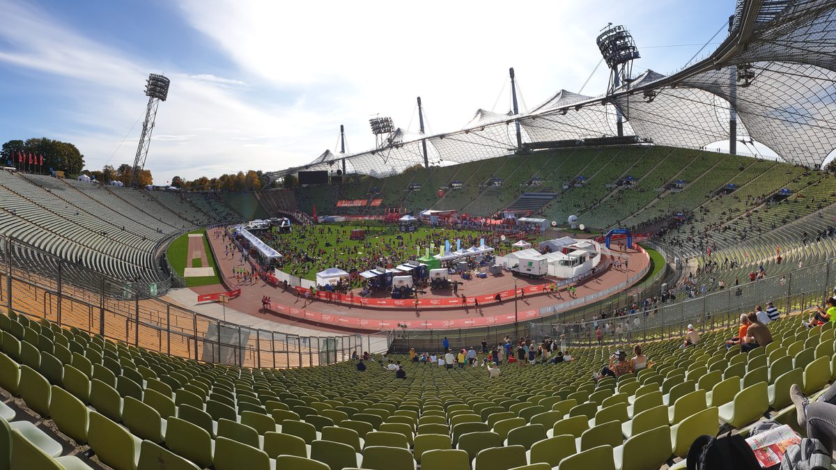 Das Olympiastadion in München