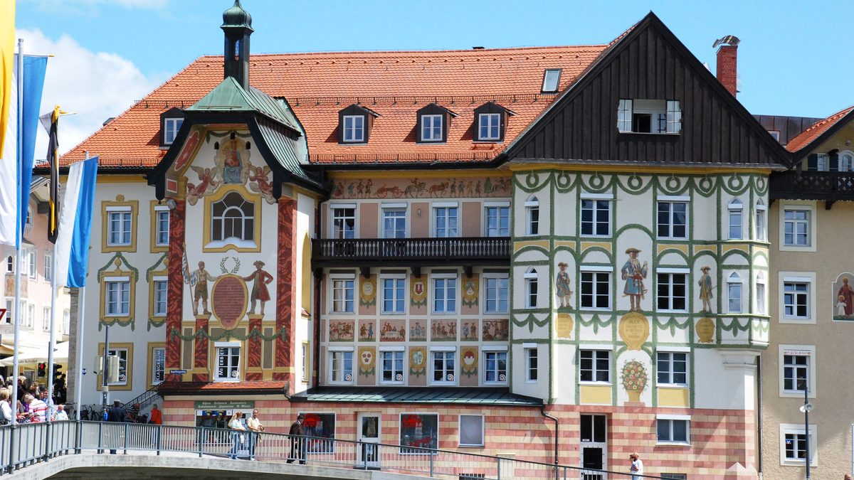 Marktstraße in Bad Tölz